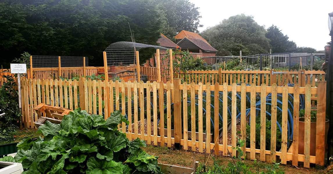 Pallet Garden Fence Ideas Plot By The Sea