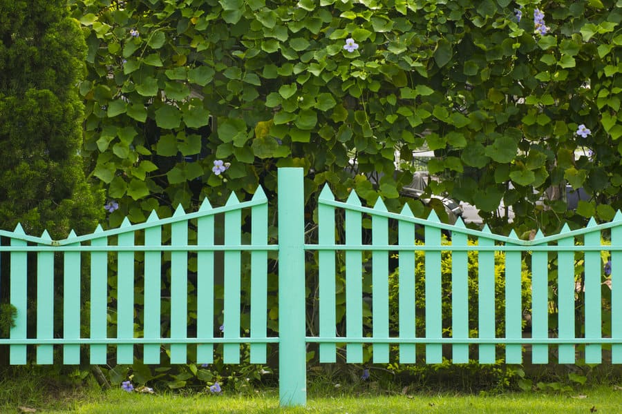Picket Garden Fence Ideas