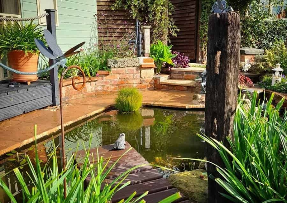 Pond Garden Decor Ideas Cou Ntrylivingcreations