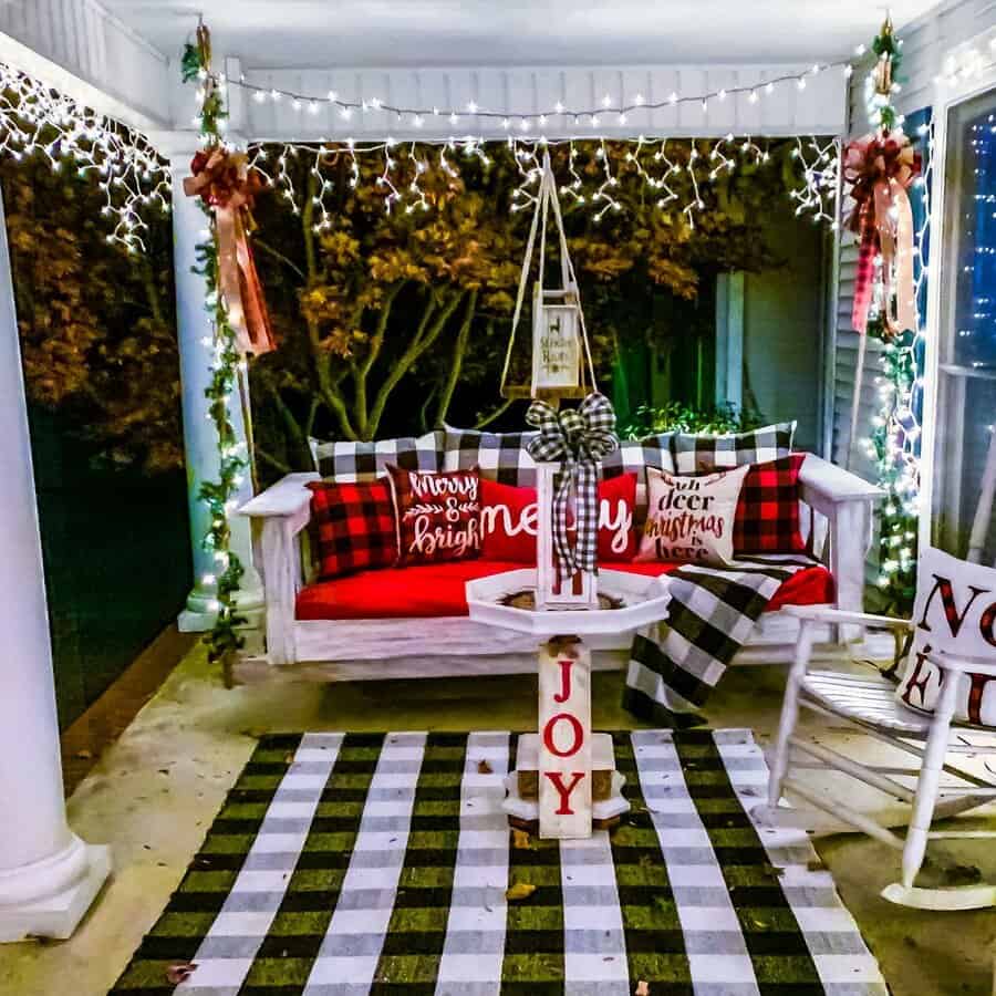 Porch Christmas Decorating Ideas Lollisouthernstyle