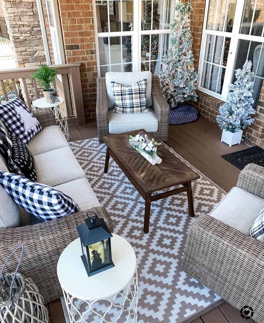 Porch Christmas Decorating Ideas Wilshire Collections