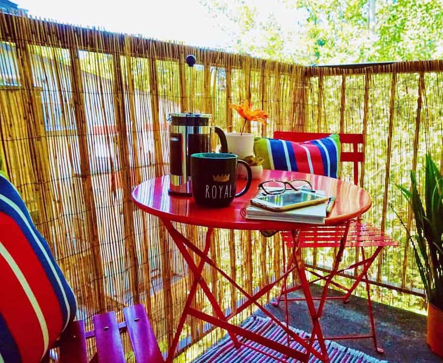 Privacy Apartment Patio Ideas Emmak Homestyling