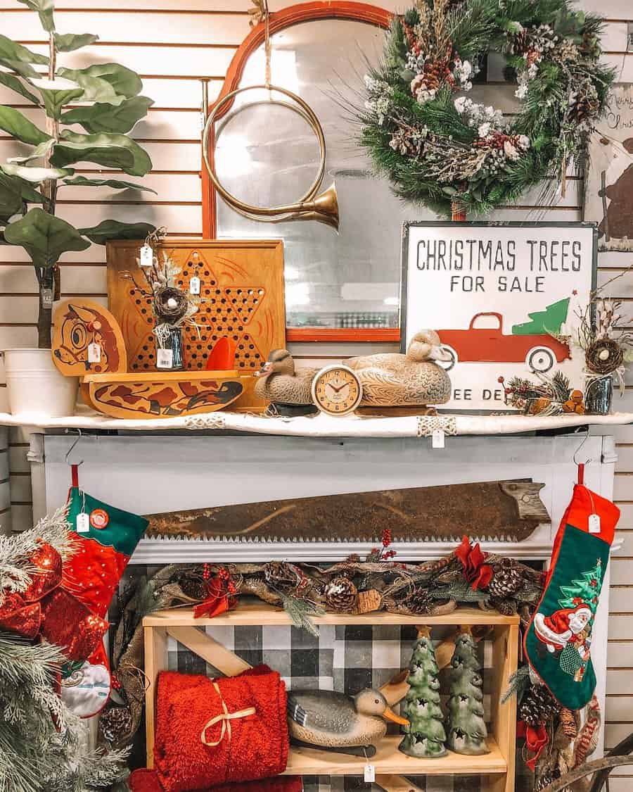 Rustic Christmas Decorating Ideas Themoscowmillhouse