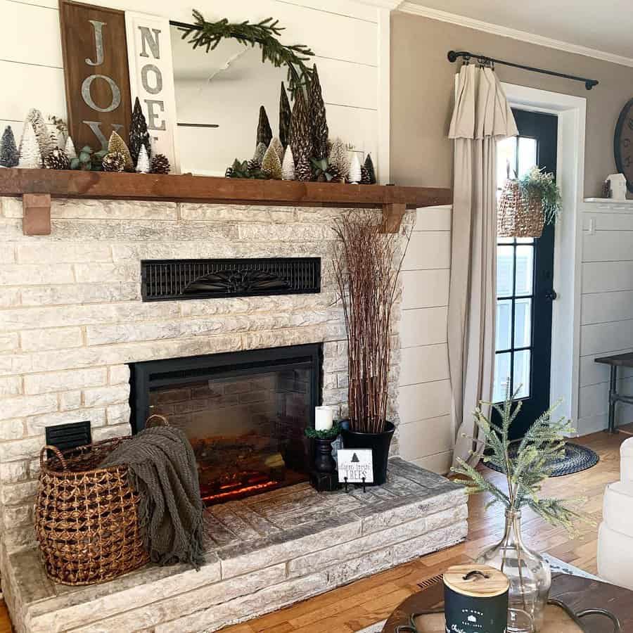 Rustic Fireplace Decor Ideas The Oldmill Home