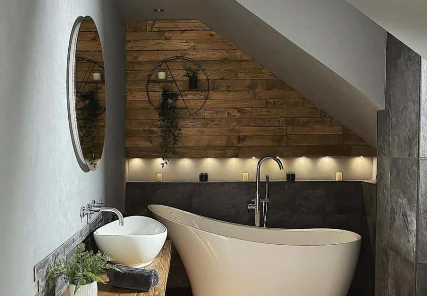 Rustic Gray Bathroom Ideas Our Journey At