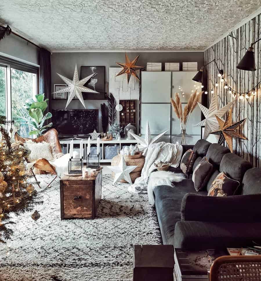 Rustic Gray Living Room Ideas Tiffyandflow
