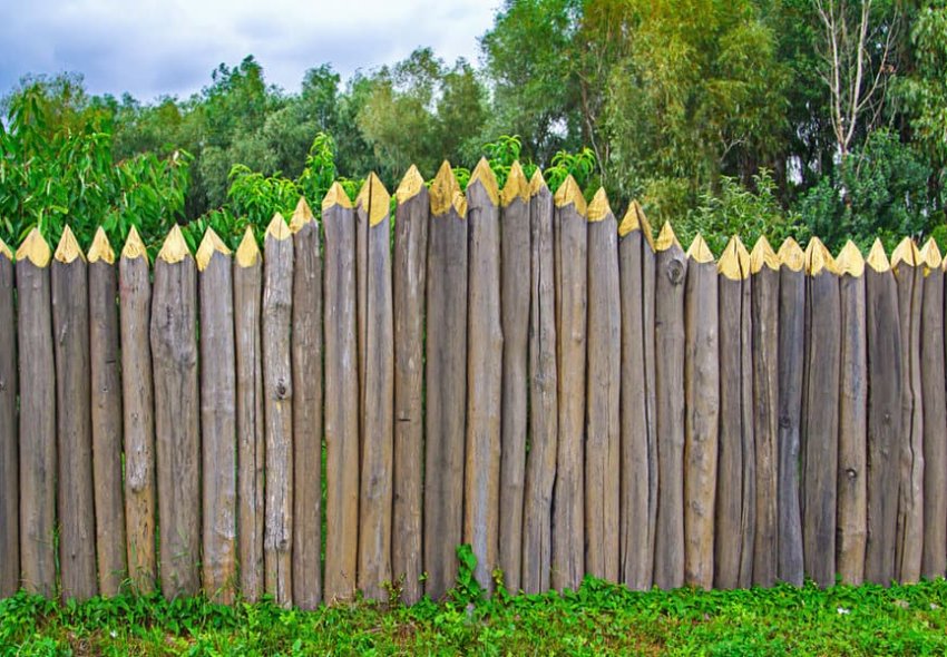 Rustic Privacy Fence Ideas
