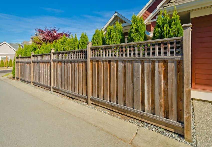 Rustic Privacy Fence Ideas
