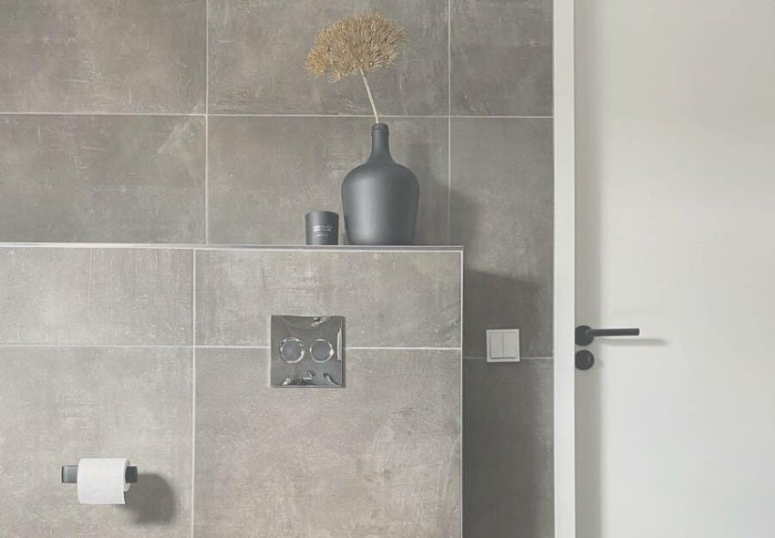 Scandinavian Gray Bathroom Ideas Bijamberthuis