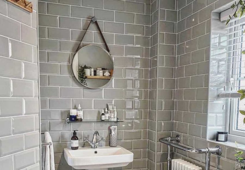 Scandinavian Gray Bathroom Ideas Ourpadonthemews