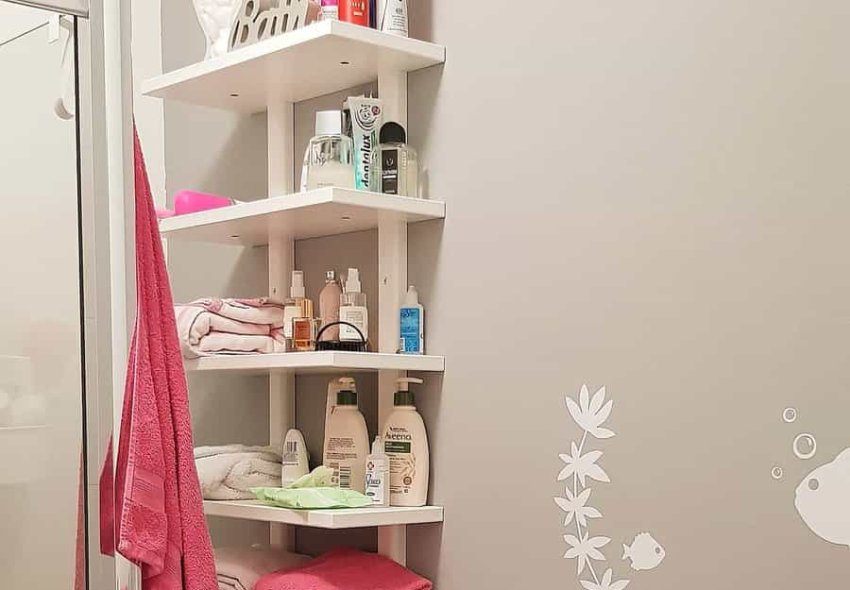 Shelves Towel Storage Ideas Decor And Kids