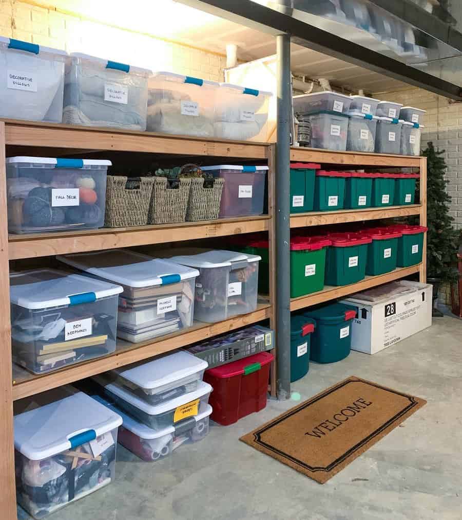 Shelving Basement Storage Ideas Time Organizing