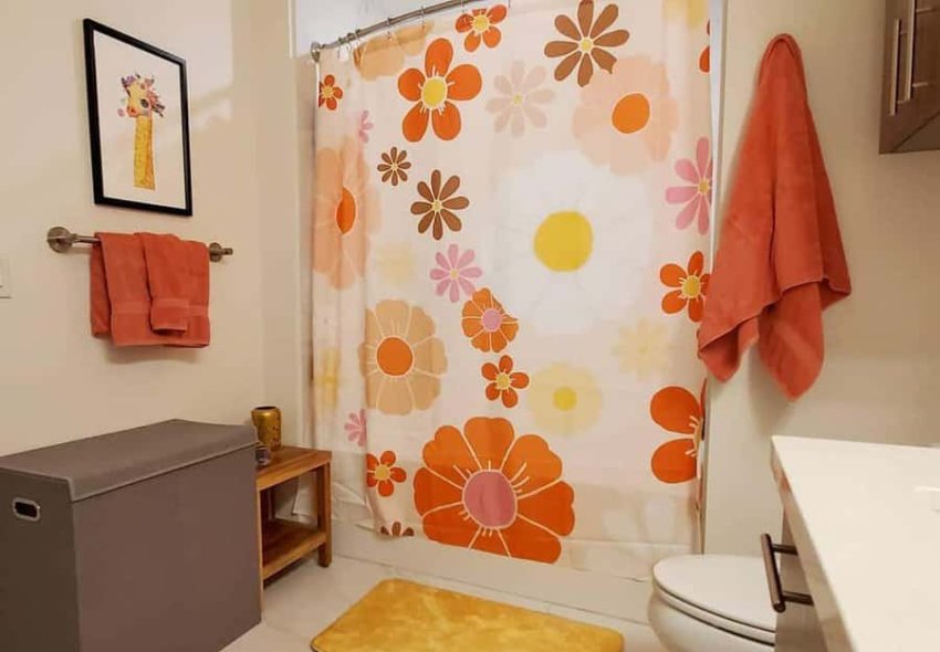 Small Shower Curtain Ideas Indigoandsageinteriordesign