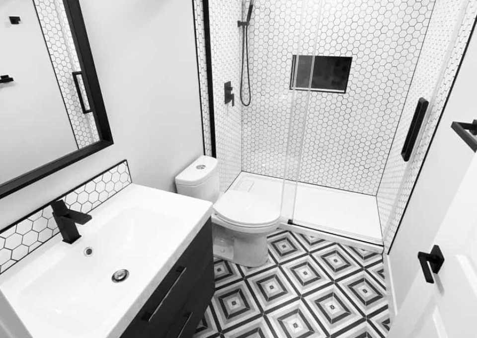 Tile Basement Bathroom Ideas Evolvebasements