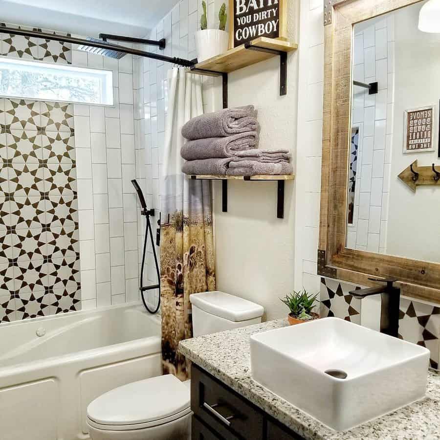 Tiles Bathroom Backsplash Ideas Ourrusticlife