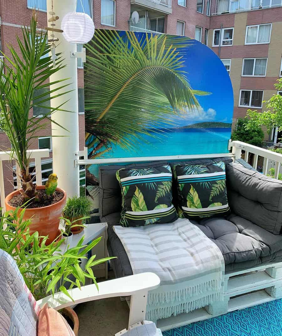 Tropical Apartment Balcony Ideas Brenniefromtheblock