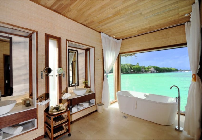 Tropical Beach Bathroom Ideas