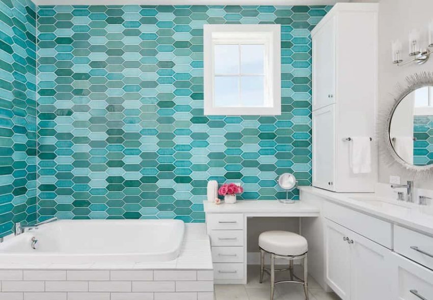 Turquoise Beach Bathroom Ideas Kimballbonamici