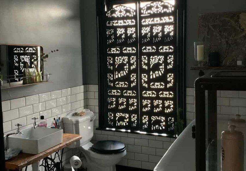 Wall Gray Bathroom Ideas Nomadic Home