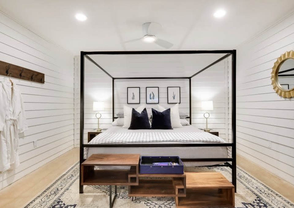 White Basement Bedroom Ideas Creekside Designs