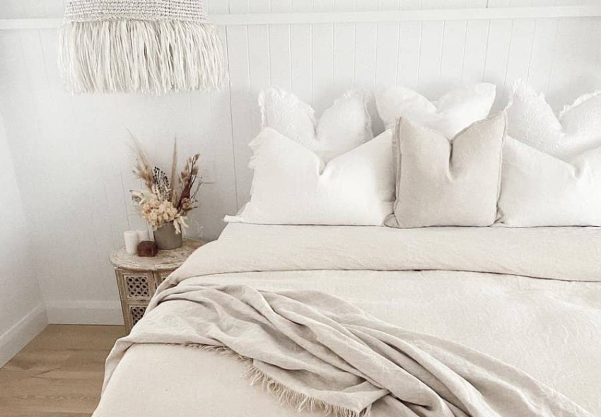 White Boho Bedroom Ideas Whitehousedesigns