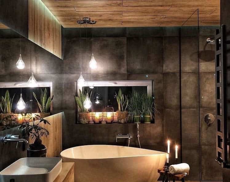 Wood Bathroom Ceiling Ideas Shopbathboutique