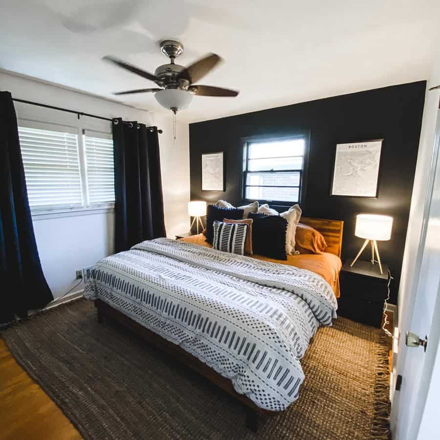 Black And White Bedroom Color Ideas Aub Moorefit