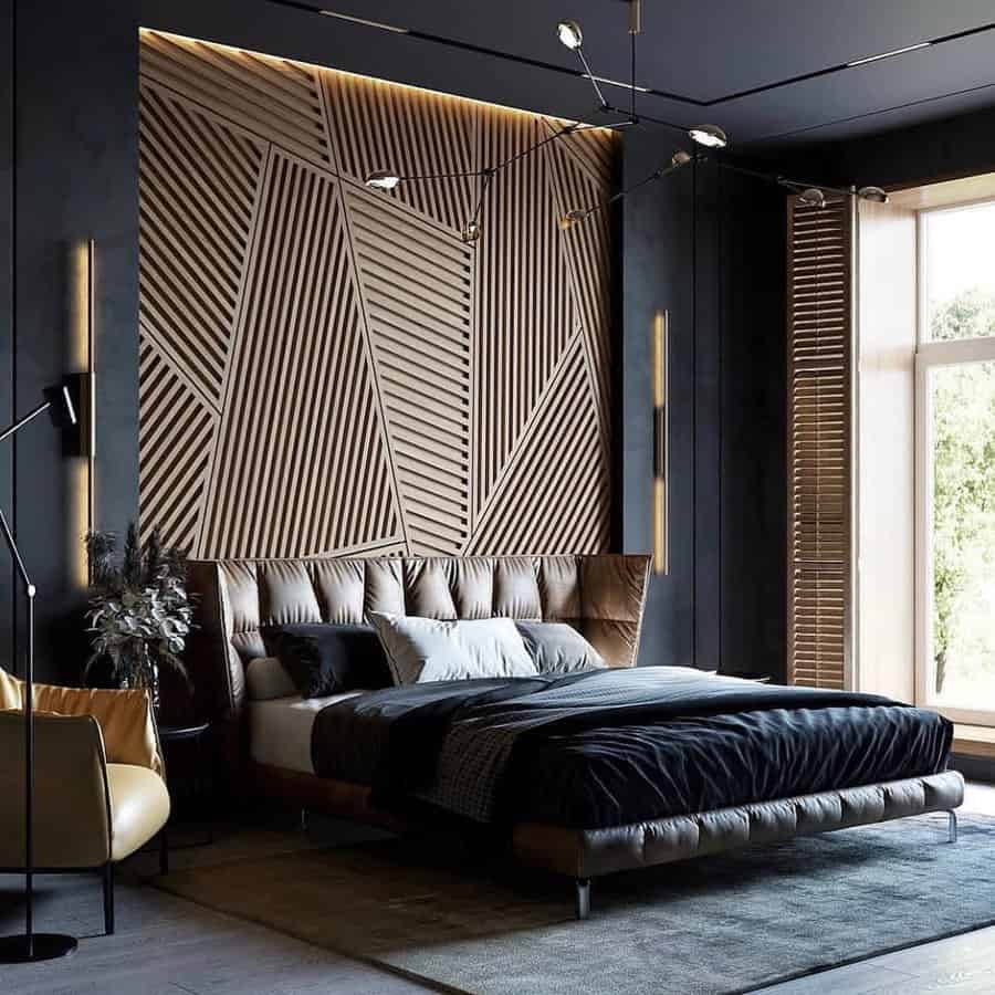 Dark Bedroom Color Ideas Hammerandnail In