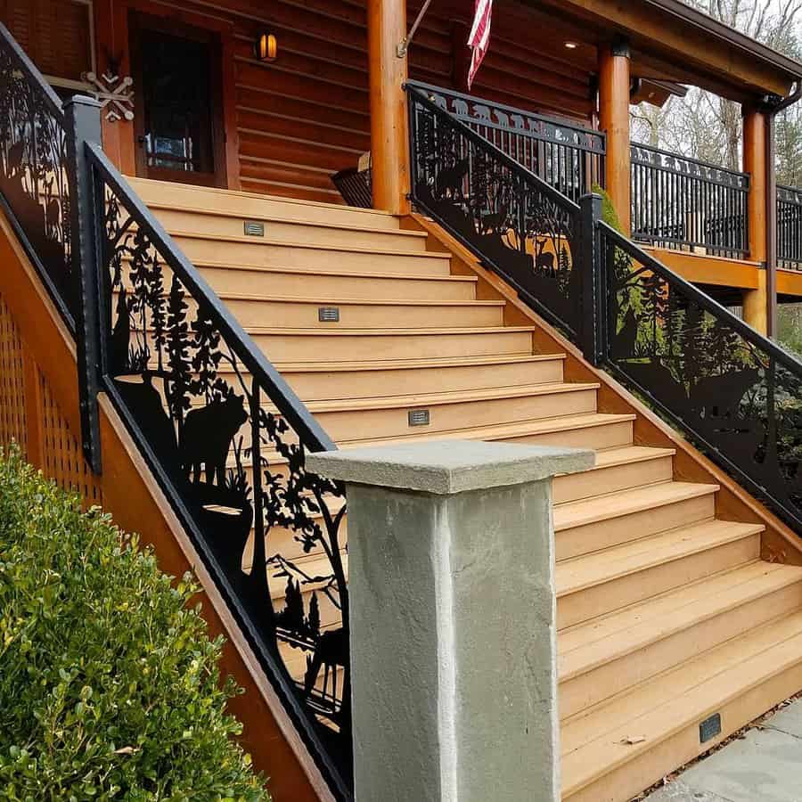 Decorative Wood Deck Railing Ideas Appalachianloghomerepair
