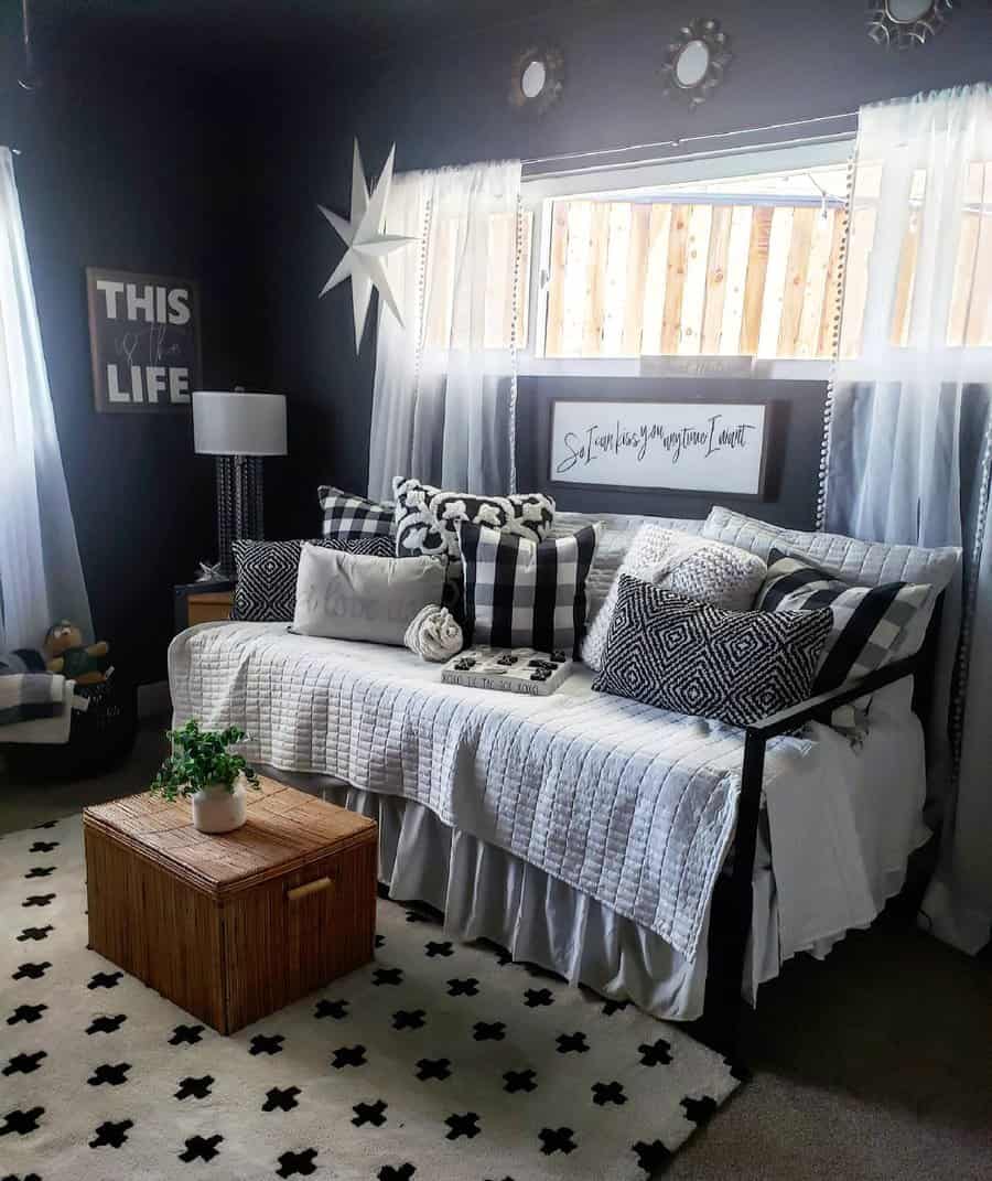 Monochrome Bedroom Color Ideas Boholifestyles