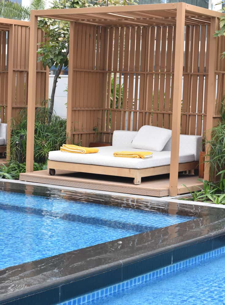 Outdoor Furniture Pool Cabana Ideas