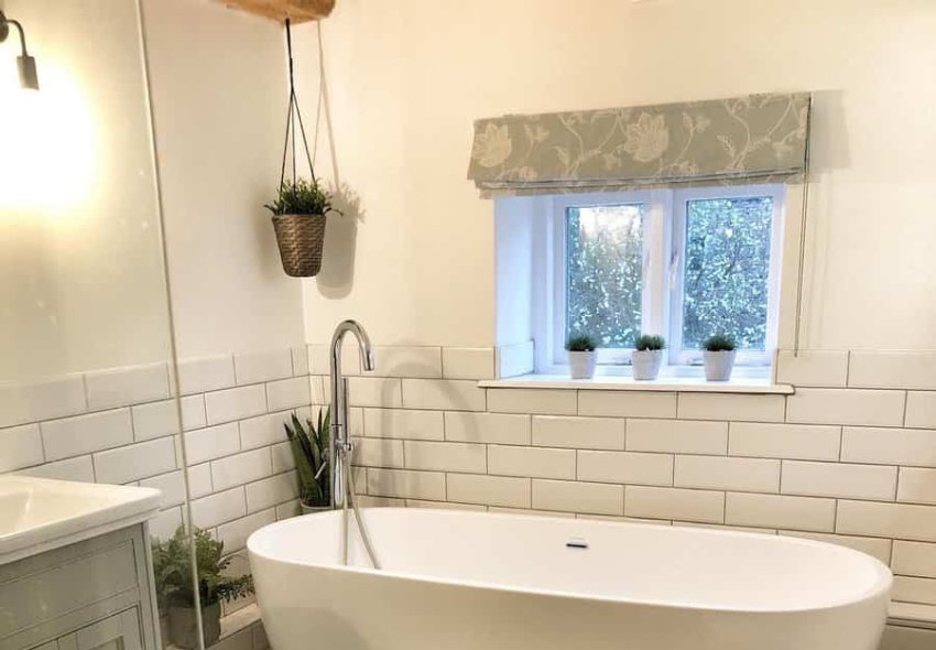 White Small Bathroom Ideas With Tub Roseandboo Life