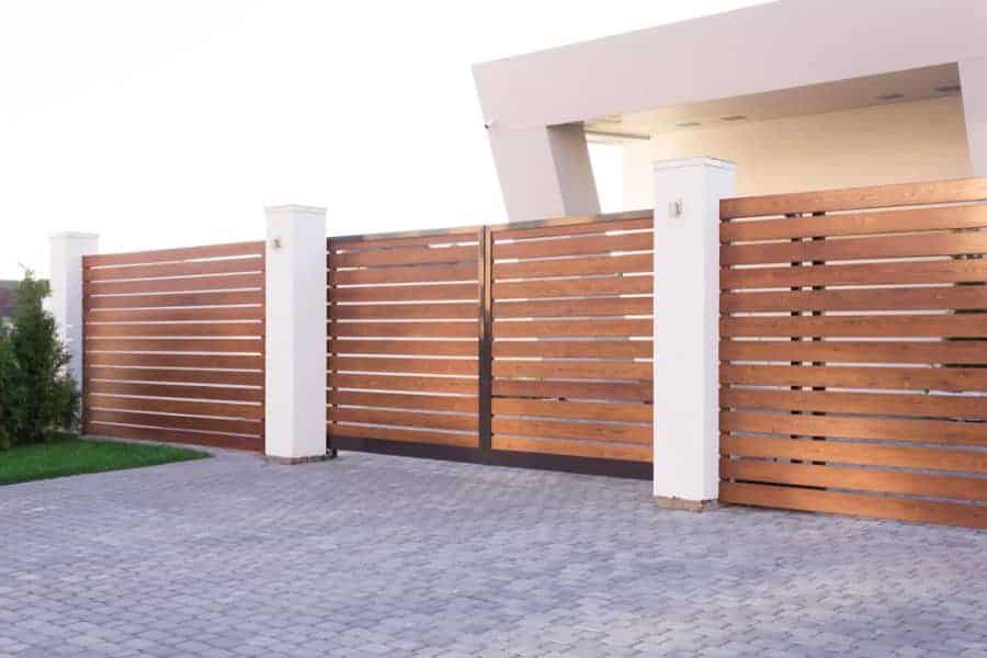 Modern Wood Fence Ideas