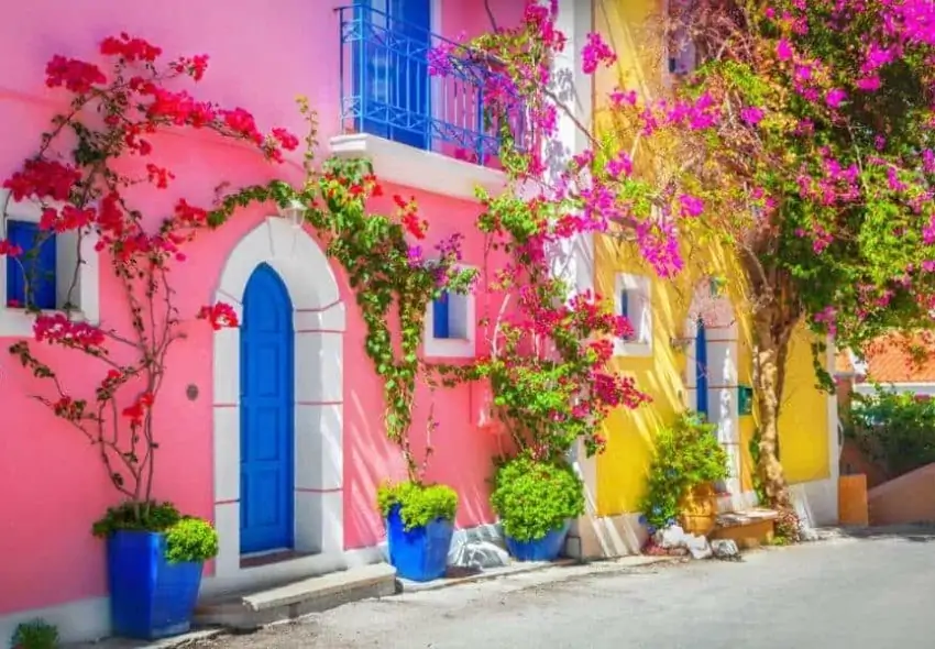 Colorful Mediterranean House