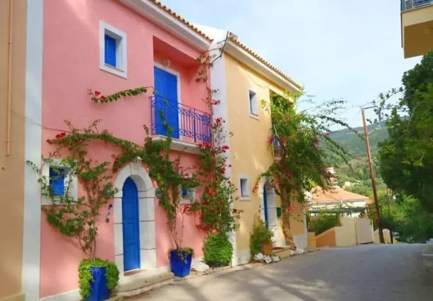 Colorful Mediterranean House
